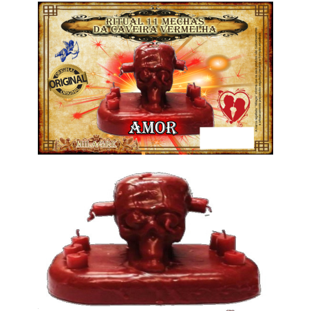 ritual 11 mechas caveira vermelha