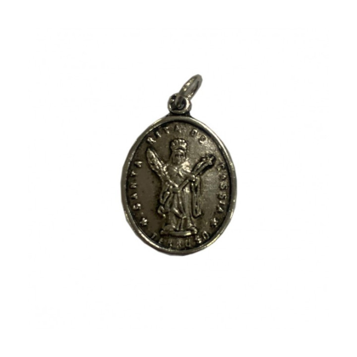 Medalha Prateada Santa Rita de Cássia