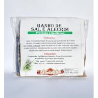 banho de sal e alecrim