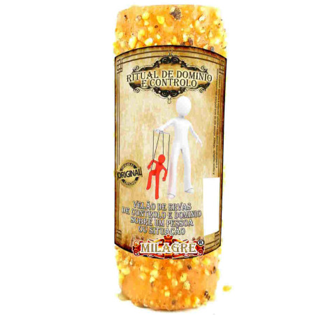 Vela de Maestría y Control - vela herbal