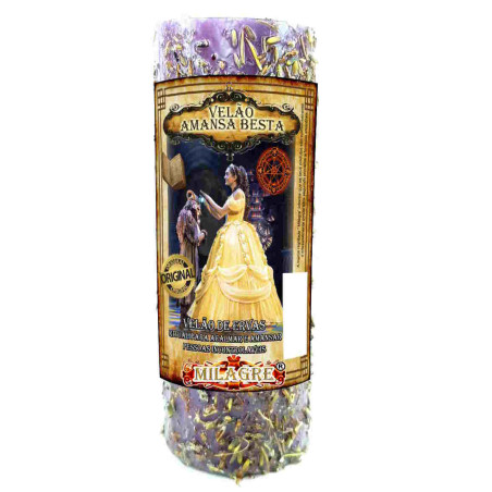 Velão Amansa Besta - vela de ervas