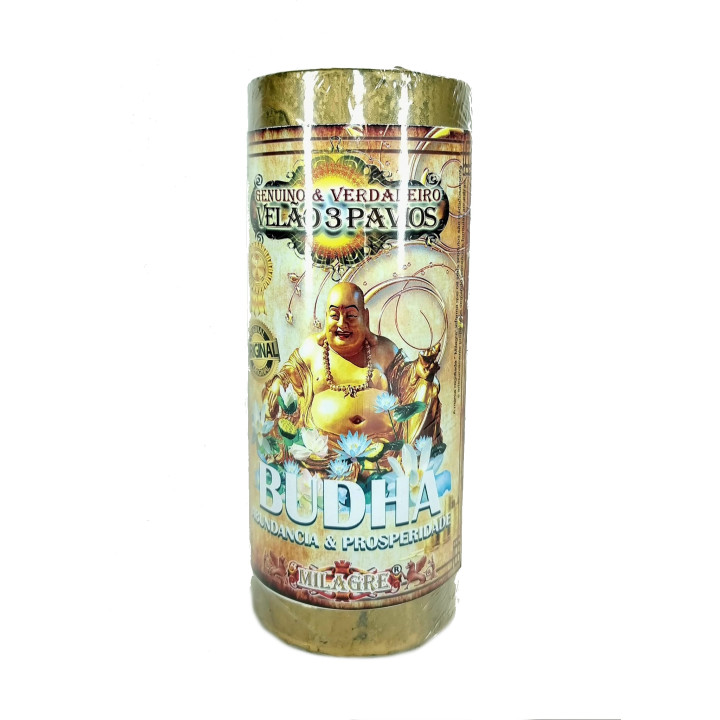 vela de 3 pavios – buda