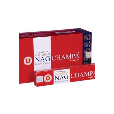incenso golden nag champa 15gr