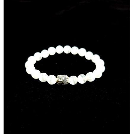 Pulseira Selenite Com Pendente