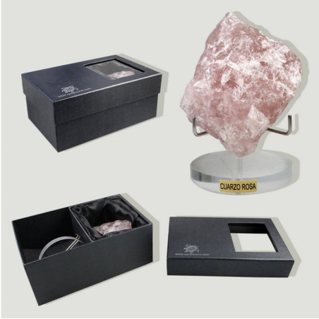 Quartzo Rosa - Embalagem Premium