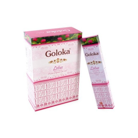incenso goloka lotus 15gr