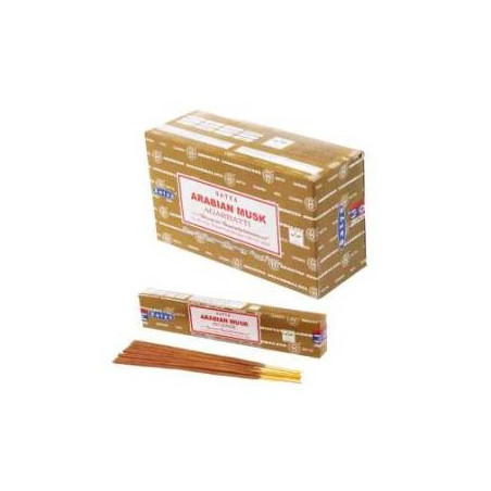 incenso arabian musk 15gr satya (almiscar)