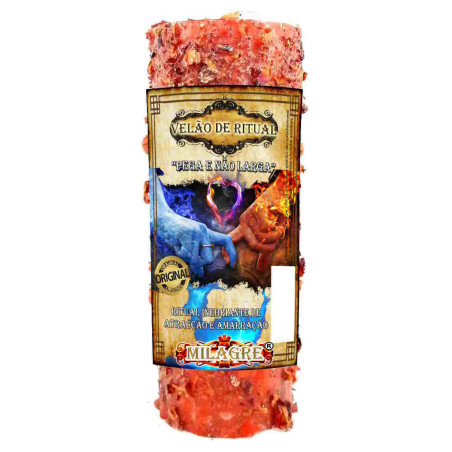 Vela "Tómalo y no lo sueltes" - vela de hierbas