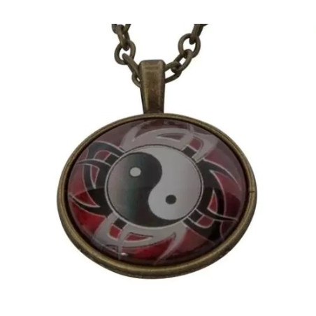 Colar da Sorte Yin Yang - Prateado