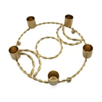 porta velas tripla lua