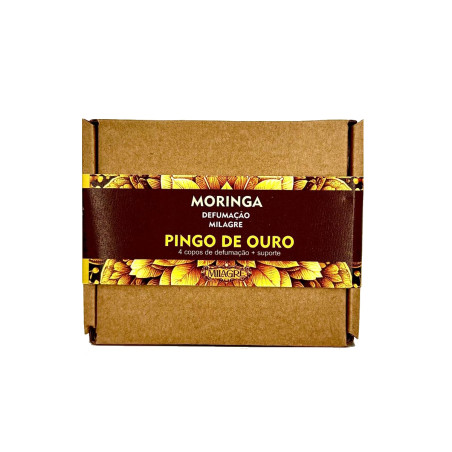 Moringa Defumação Pingo de Ouro Milagre – Prosperidade, Sorte e Sucesso