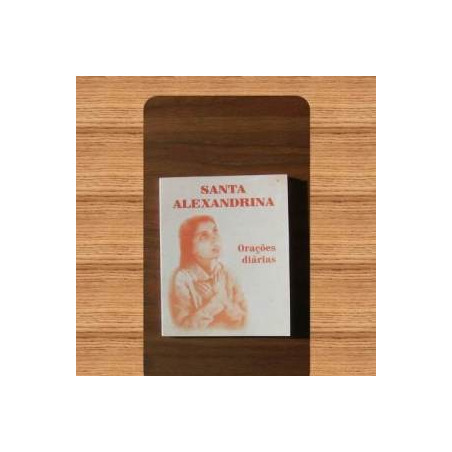 livro de orações – santa alexandrina