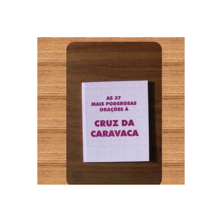 livro de orações – cruz de caravaca