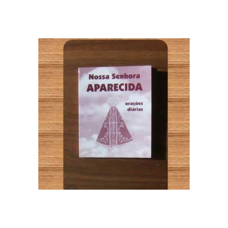 livro de orações – nossa senhora da aparecida