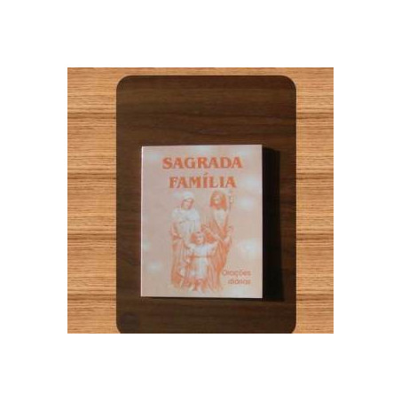 livro de orações – sagrada família