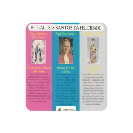 ritual dos 3 santos da felicidade