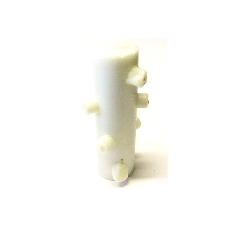 vela 9 mechas branco – limpeza espiritual